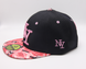 Кепка детская M&J NY (Snapback) Черный-Розовый (4000) 4000-ш фото 2