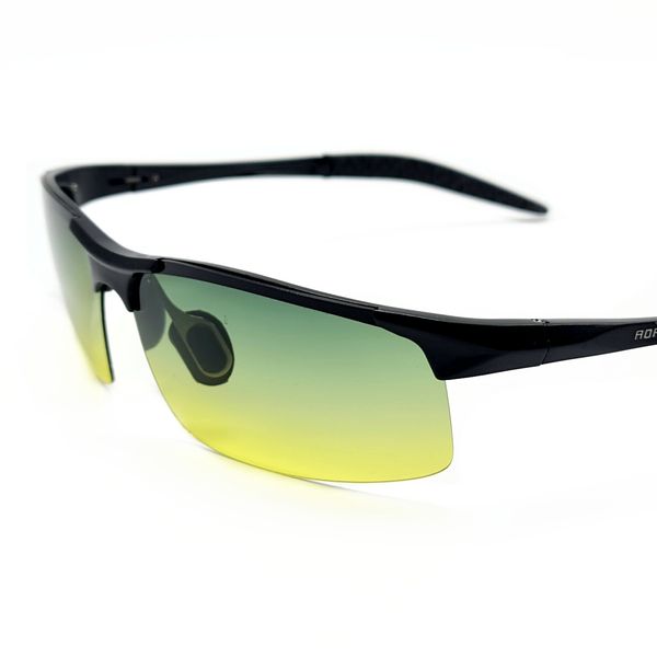 Солнцезащитные очки M&J Мужские Поляризационные жёлто-зелёный (2122) 2122-1 фото
