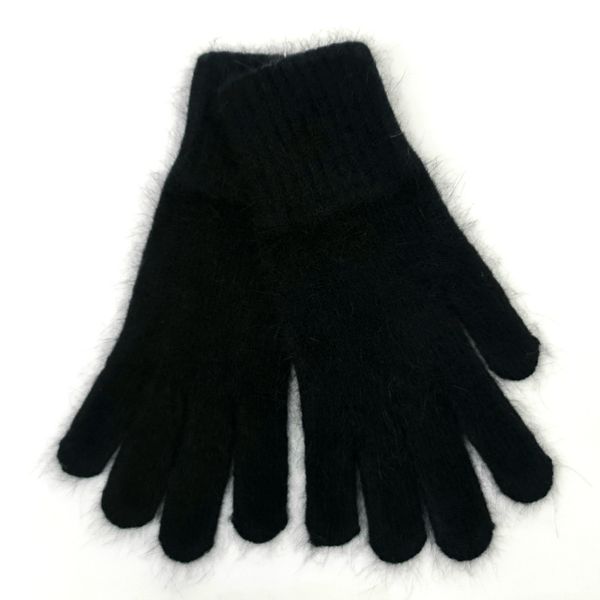 Комплект жіночий зимовий ангоровий (шапка+рукавички) ODYSSEY 56-58 см Чорний 13566 - 4185 13566 - 4135 фото