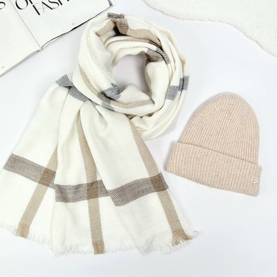 Комплект жіночий зимовий (шапка+шарф) ODYSSEY 58-60 см різнокольоровий 12154 - 8131 мулатка фото