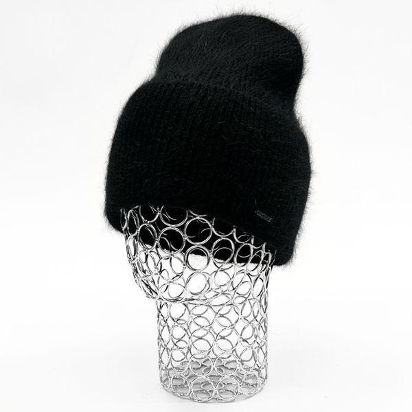 Комплект женский зимний ангоровый на флисе (шапка+шарф+перчатки) ODYSSEY 55-58 см черный 12394 - 1125 - 4185 нильс фото