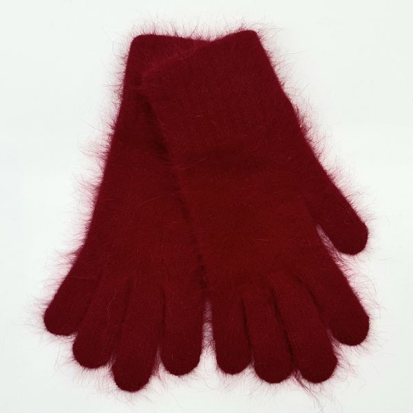 Комплект женский зимний из ангоры (шапка+перчатки) ODYSSEY 56-58 см Рубиновый 13574 - 4190 13574 - 4190 фото
