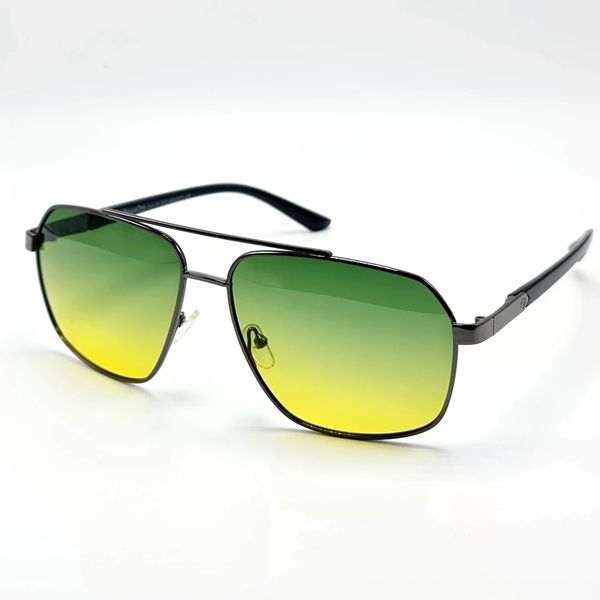 Солнцезащитные очки M&J Мужские Поляризационные жёлто-зелёный (2280) 2280 фото