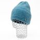 Комплект женский зимний из ангоры (шапка+перчатки) ODYSSEY 56-58 см Морская волна 13810 - 4215 13810 - 4215 фото 3