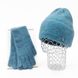 Комплект жіночий зимовий ангоровий (шапка+рукавички) ODYSSEY 56-58 см Морська хвиля 13810 - 4215 13810 - 4215 фото 1