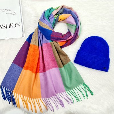 Комплект жіночий зимовий (шапка+шарф) ODYSSEY 56-58 см різнокольоровий 12830 - 1293 бристоль фото