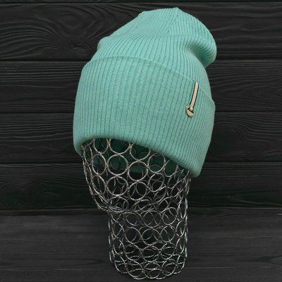Шапка женская коттоновая демисезонная M&JJ ТИРОЛЬ 56-58 см Мята 13738 тироль фото