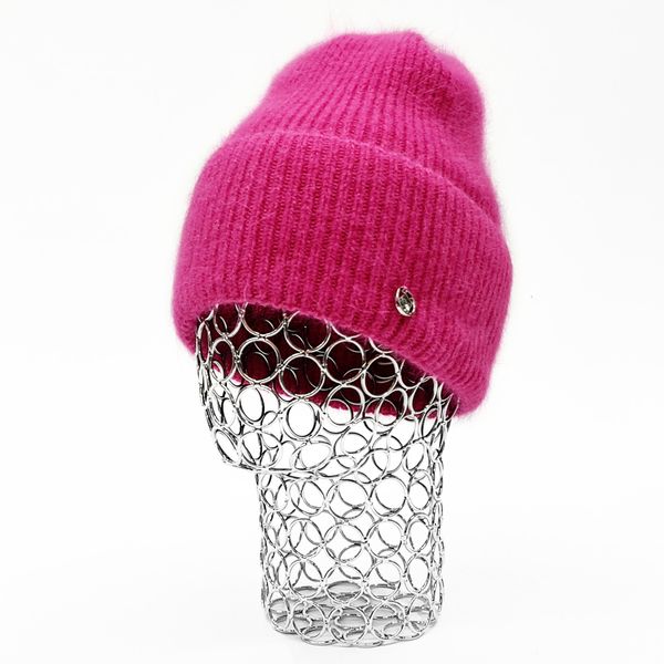 Комплект жіночий зимовий ангоровий (шапка+рукавички) ODYSSEY 56-58 см Малиновий 13569 - 4186 13569 - 4186 фото