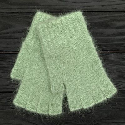 Митенки (перчатки) женские зимние ODYSSEY ангоровые One Size Ментоловый 4271 4271-п фото