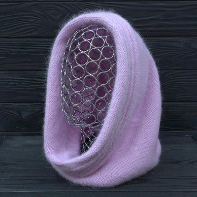 КАПОР жіночий зимовий ангоровий Odyssey One size Рожевий 12090 12090 фото