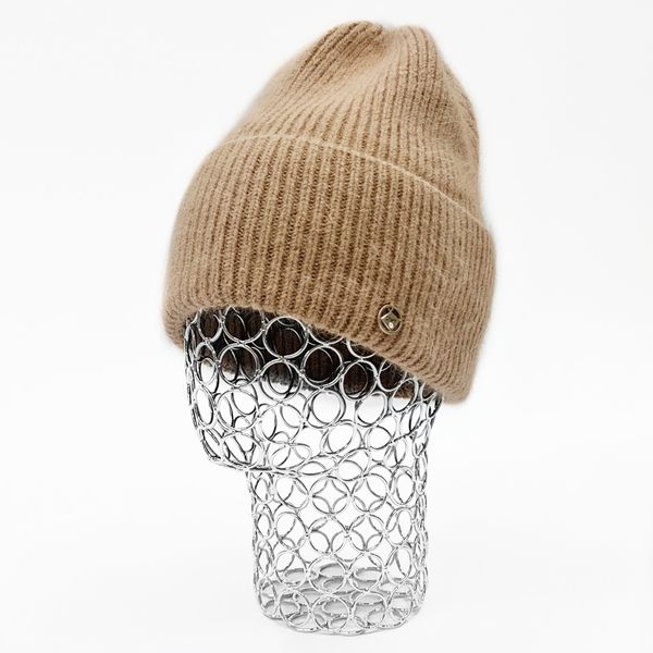 Комплект жіночий зимовий ангоровий (шапка+рукавички) ODYSSEY 56-58 см Бежевий 13808 - 4212 13808 - 4212 фото