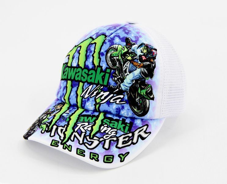 Бейсболка дитяча на сітці M&J Розмір 52-54 см Білий 18123 18123 фото