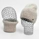 Комплект жіночий зимовий ангоровий (шапка+бафф+рукавиці) ODYSSEY 55-58 см Бежевий 13424 - 13039 - 4226 13424 - 13039 - 4226 фото 4