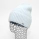 Комплект женский зимний ангора з с шерстью на флисе (шапка+перчатки) ODYSSEY 56-58 см голубой 12798 - 4170 12798 - 4170 фото 3