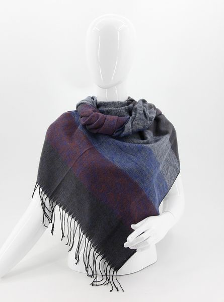 ШАРФ женский M&JJ Гектор Синий 180х60 см (1106) 1106 фото