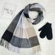 Комплект жіночий зимовий (шарф+рукавиці) M&JJ One size чорний 1080 - 4096 1080 - 4096 фото 1
