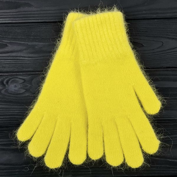 Комплект жіночий зимовий (шарф+рукавички) M&JJ One size жовтий 8024 - 4197 8024 - 4197 фото