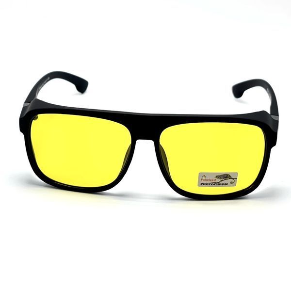 Солнцезащитные очки мужские поляризационные с фотохромной линзой Polarized желтый (335) 335 фото