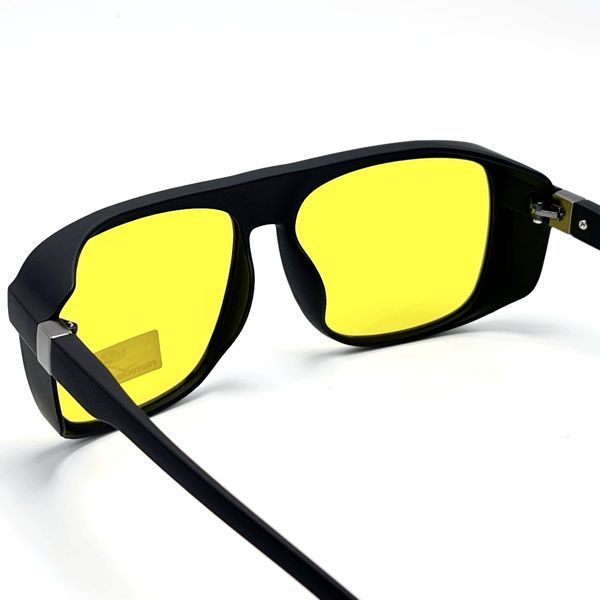 Солнцезащитные очки мужские поляризационные с фотохромной линзой Polarized желтый (335) 335 фото