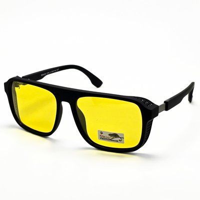 Солнцезащитные очки мужские поляризационные с фотохромной линзой Polarized желтый (668) 668 фото