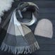 Комплект жіночий зимовий ангоровий на флісі (шапка+шарф) ODYSSEY 56-58 см Бежевий 13465 - 1080 13465 - 1080 фото 1