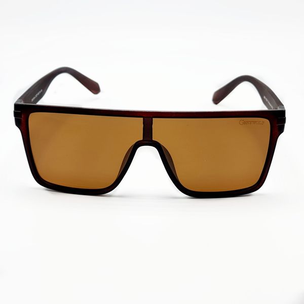 Солнцезащитные очки Greywolf Мужские Поляризационные коричневый (3350) 3350 фото