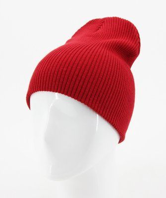 Шапка женская коттоновая M&JJ РИАННА Рубиновый 1085 1085 фото