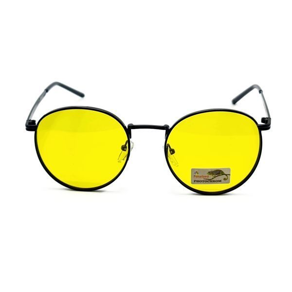Солнцезащитные очки мужские поляризационные с фотохромной линзой Polarized желтый (349) 349 фото