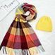 Комплект жіночий зимовий ангора з вовною на флісі (шапка+шарф) ODYSSEY 56-58 см різнокольоровий 12701 - 8024 джейд фото 1