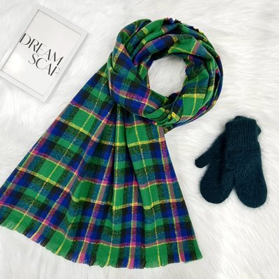 Комплект жіночий зимовий (шарф+рукавиці) M&JJ One size зелений 8047 - 4123 8047 - 4123 фото