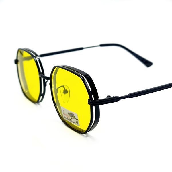 Солнцезащитные очки мужские поляризационные с фотохромной линзой Polarized желтый (348) 348 фото