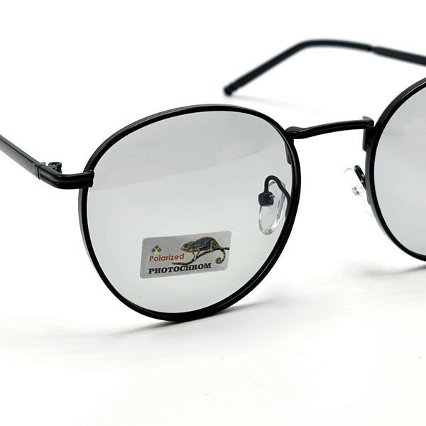 Солнцезащитные очки мужские поляризационные с фотохромной линзой Polarized серый (257) 257 фото