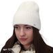 Комплект женский зимний ангора с шерстью на флисе (шапка+шарф+перчатки) ODYSSEY 56-58 см белый 12789 - 8100 - хелли фото 6