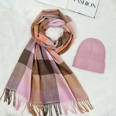 Комплект жіночий зимовий ангоровий (шапка+шарф) ODYSSEY 56-58 см різнокольоровий 13262 - 8027 хелли фото