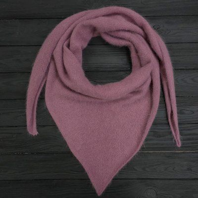 Бактус (косынка) женский зимний БРЕДЛИ (ангора+ПА) ODYSSEY One size Цикламен 12436 12436 фото