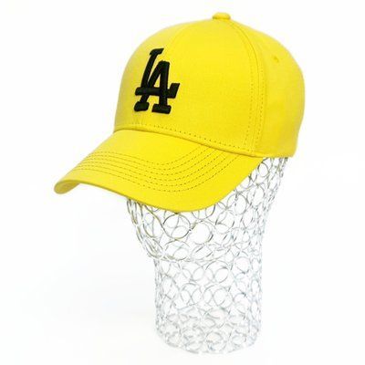 Бейсболка Чоловіча LA M&J 56-59 см Жовтий (10171) 10171 фото