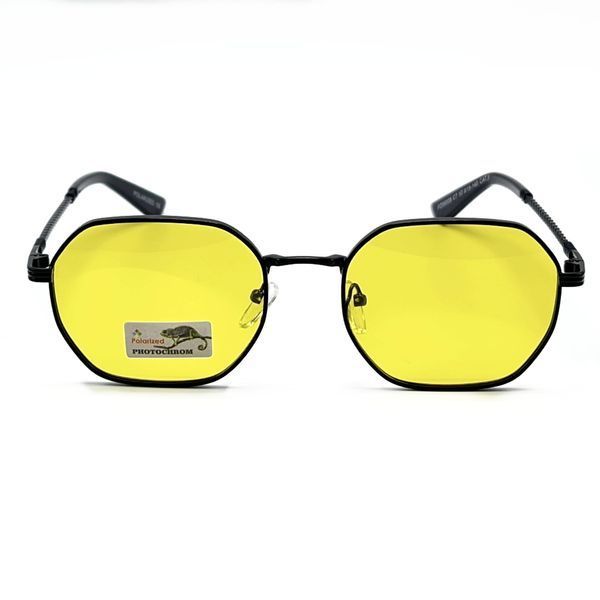 Солнцезащитные очки женские поляризационные с фотохромной линзой Polarized желтый (262) 262 фото