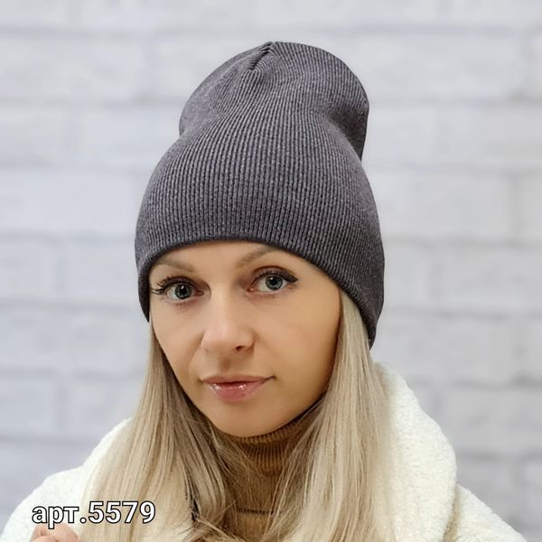 Шапка женская M&JJ PERI UNI Какао 5579 5579 фото