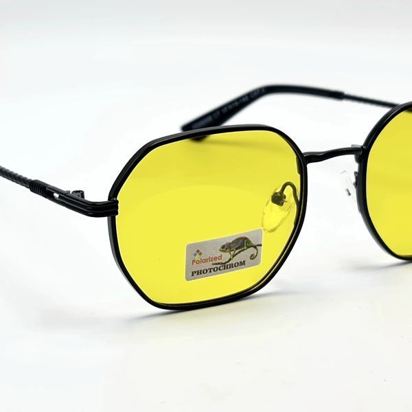 Солнцезащитные очки женские поляризационные с фотохромной линзой Polarized желтый (262) 262 фото