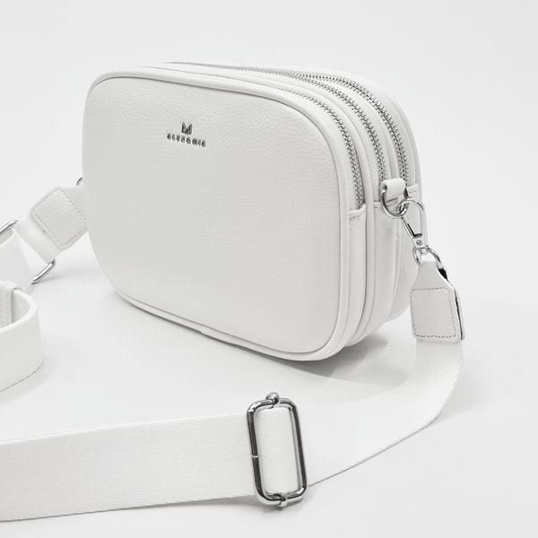 Сумка женская кросс-боди Alex&Mia 23х16х8 см Белый 4332 4332 фото
