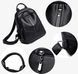 Рюкзак женский M&J Черный 24х31х12 (3304) 3304-с фото 7
