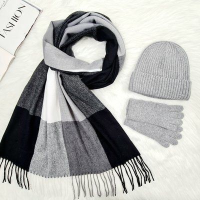 Комплект жіночий зимовий ангора з вовною на флісі (шапка+шарф+рукавички) ODYSSEY 56-58 см різнокольоровий 12791 - 1125 - 4002 хелли фото
