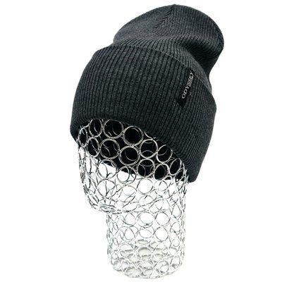 ШАПКА женская коттоновая демисезонная M&JJ ОДРИ Темно-серый 55-58 см 13092 13092 фото