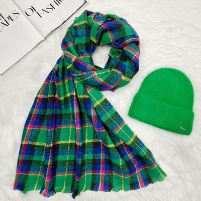 Комплект жіночий зимовий (шапка+шарф) ODYSSEY 56-58 см різнокольоровий 12832 - 8047 бристоль фото