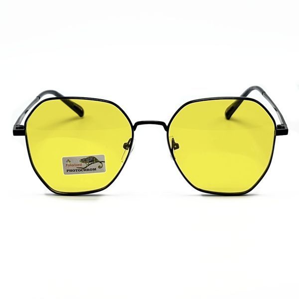 Солнцезащитные очки мужские поляризационные с фотохромной линзой Polarized желтый (300) 300-1 фото