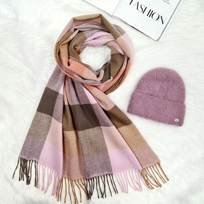 Комплект жіночий зимовий (шапка+шарф) ODYSSEY 55-58 см різнокольоровий 12753 - 8027 латина фото