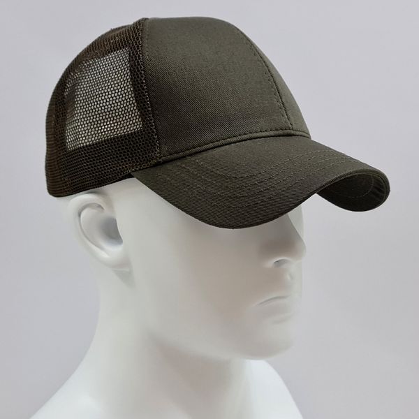 БЕЙСБОЛКА Чоловіча з сіткою M&J 56-59 см Хакі (10000) 10000 фото