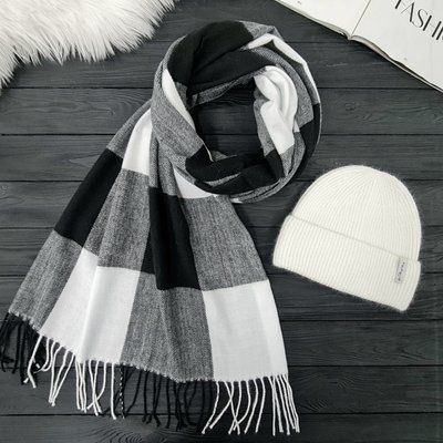 Комплект жіночий зимовий (шапка + шорф) ODYSSEY 57 &mdash; 60 см різнобарвний 12970 &mdash; 1119 тамина фото