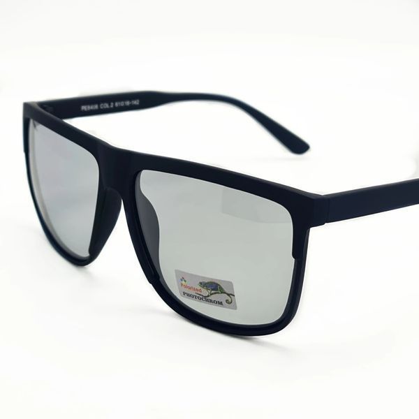 Солнцезащитные очки мужские поляризационные с фотохромной линзой Polarized серый (359) 359 фото