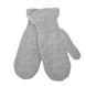 Комплект жіночий зимовий ангора з вовною (шапка+шарф+рукавиці) ODYSSEY 56-58 см сірий + чорний 3557 - 8064 - 4110 ария фото 9